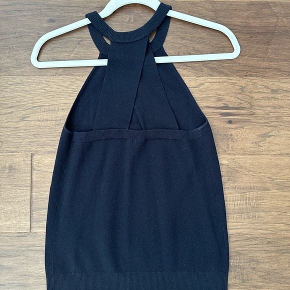 Navy sleeveless sweater - Picture 3 of 3